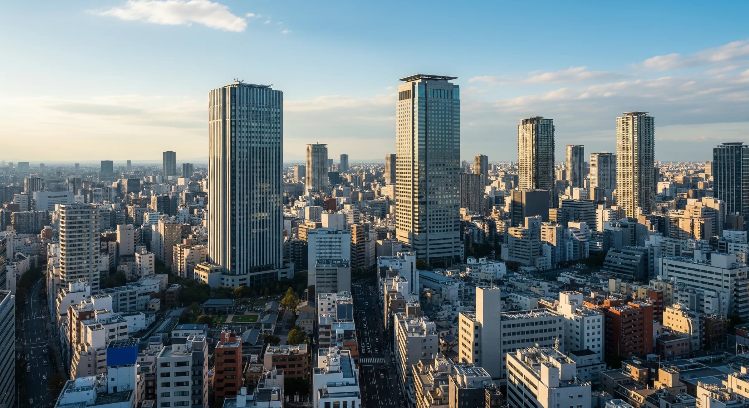 大阪・兵庫・京都の街並み